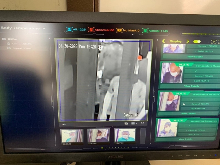 Artuklu Kaymakamlığına Termal Kamera Yerleştirildi