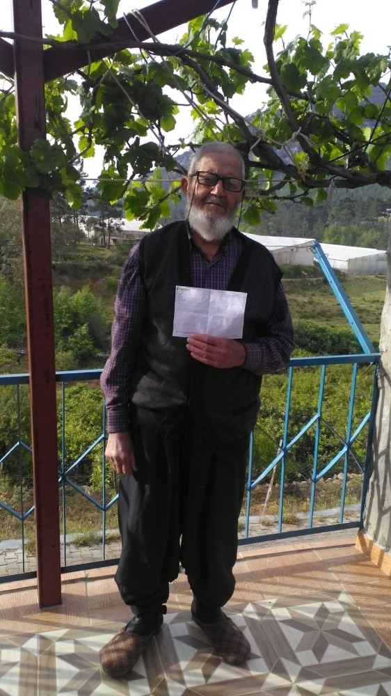 Kefen Parasını Milli Dayanışma Kampanyası’na Bağışladı