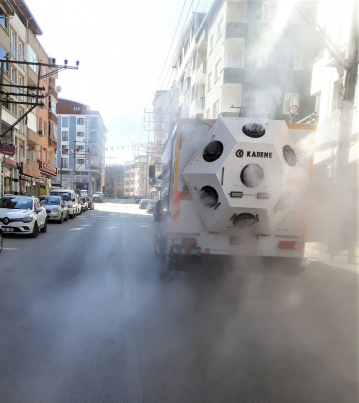 Osmangazi’de Dezenfekte Seferberliği