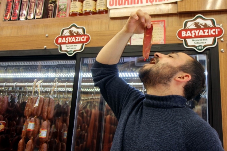 Kayseri’de Pastırmanın Dilimi 1.5 Tl Oldu