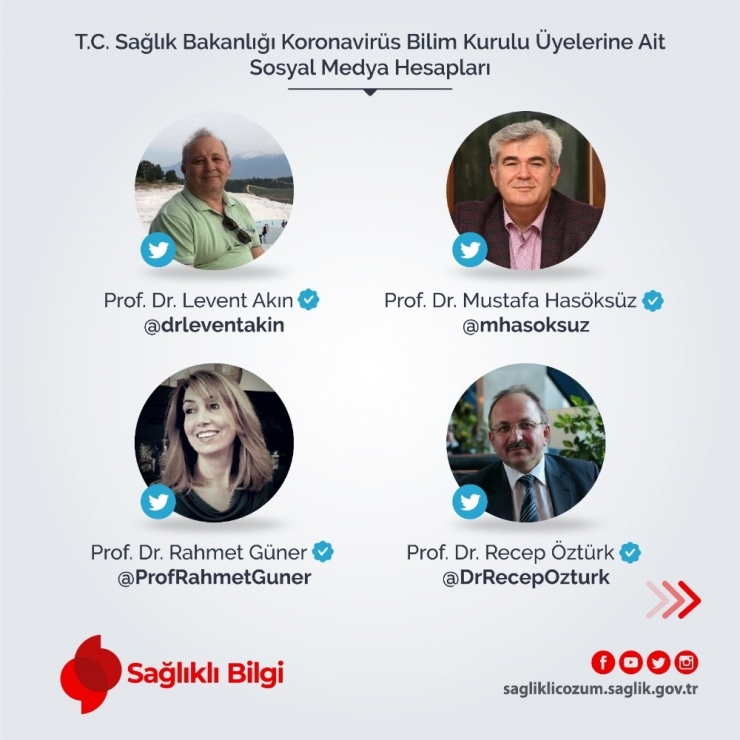 Sağlık Bakanlığı: "Bilim Kurulu Üyeleri Adına Açılan Sahte Hesaplara İtibar Etmeyin"