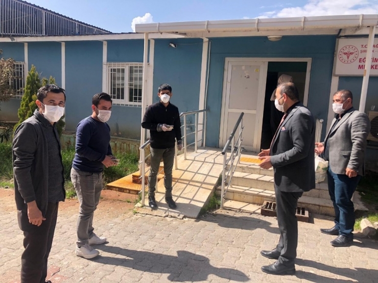 Sağlık-sen Şırnak Şube Başkanı Uçaş Aile Hekimleri İle Bir Araya Geldi