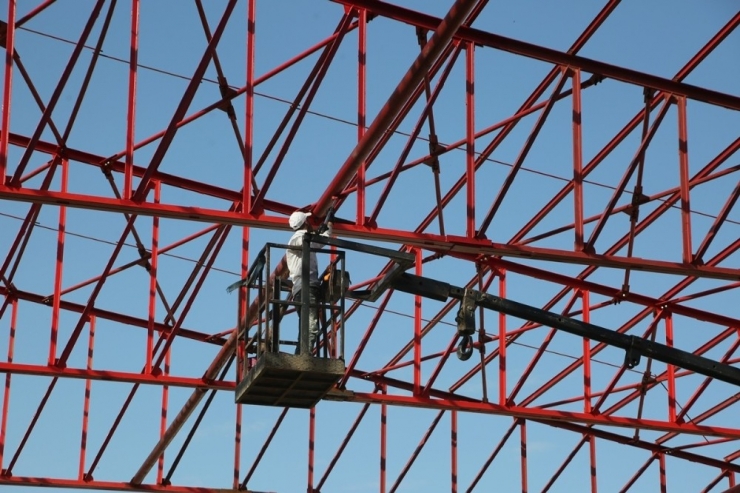 Tarihi Kırmızı Medresede Restorasyon Çalışması