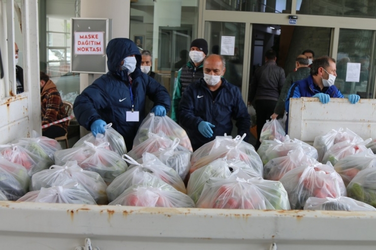 Pazarcılardan Akhisar Dayanışması’na Destek