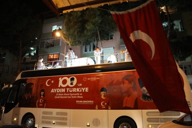 Aydın’da 100. Yıl Coşkusu Evlere Taşındı