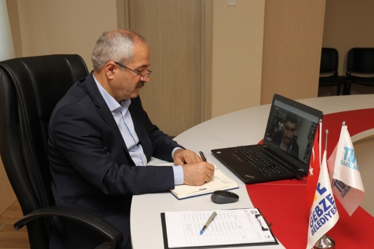 Başkan Büyükgöz, Telekonferans İle Bilgi Aldı