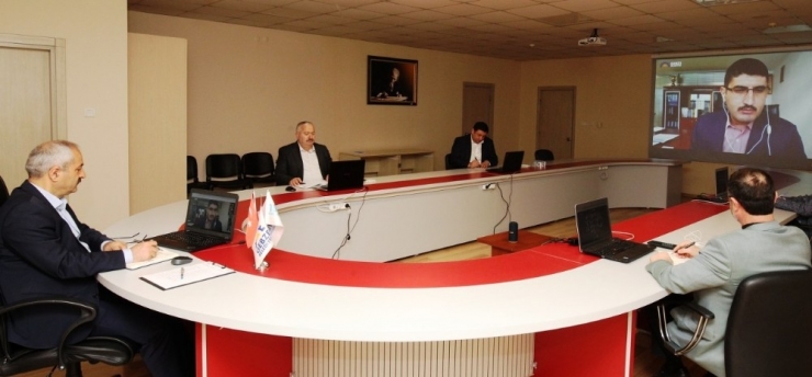 Başkan Büyükgöz, Telekonferans İle Bilgi Aldı