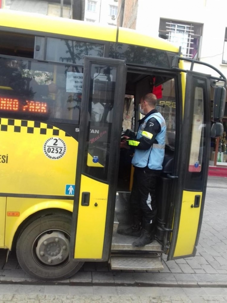 Büyükşehir Toplu Taşımada Korona Denetimlerini Yoğunlaştırdı