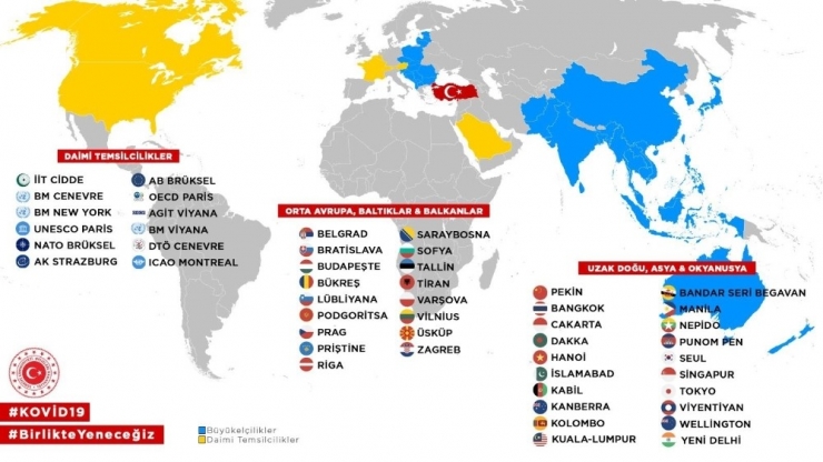 Bakan Çavuşoğlu Büyükelçiler Ve Daimi Temsilcilerle Görüştü