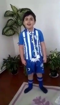 Kayakyolu İlkokulu Öğrencilerinden Anlamlı 23 Nisan Mesajı