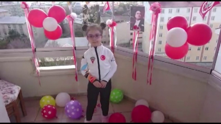 Minik Sporculardan 23 Nisan Mesajı