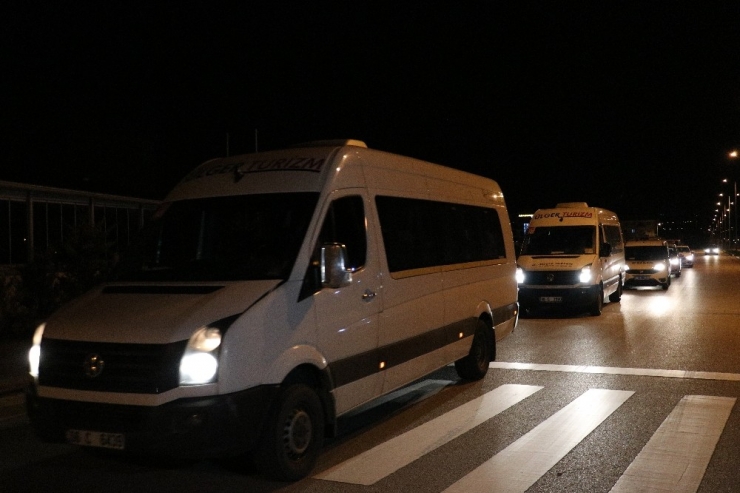 İsrail’den Ve Filistin’den Getirilen 38 Türk Vatandaşı Gölbaşı’nda Karantinaya Alındı