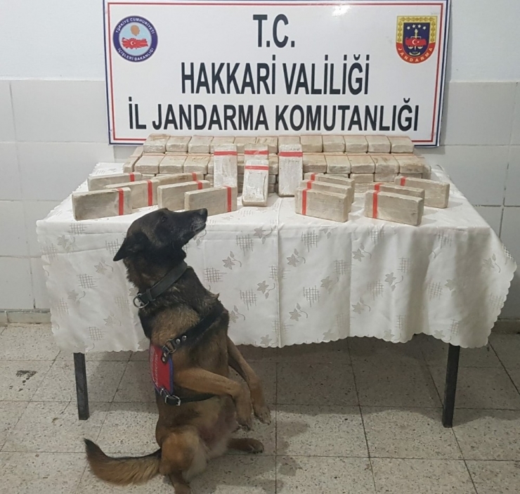 Yüksekova’da 114 Kilo 900 Gram Eroin Ele Geçirildi