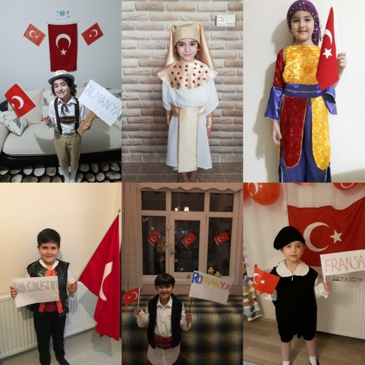 Öğrenciler İşaret Dili İle 23 Nisan Klibi Hazırladı