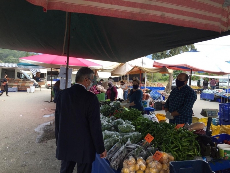 Başkan Topaloğlu, İlçedeki Çalışmaları Denetledi