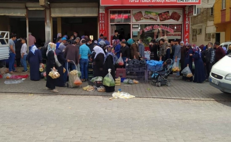Şanlıurfa’da Ramazan Ve 4 Günlük Kısıtlama Yoğunluğu