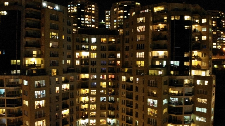 İstanbul’da 23 Nisan Kutlamaları Havadan Görüntülendi