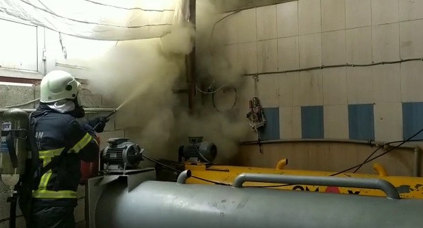 Halı Yıkamada Korkutan Yangın