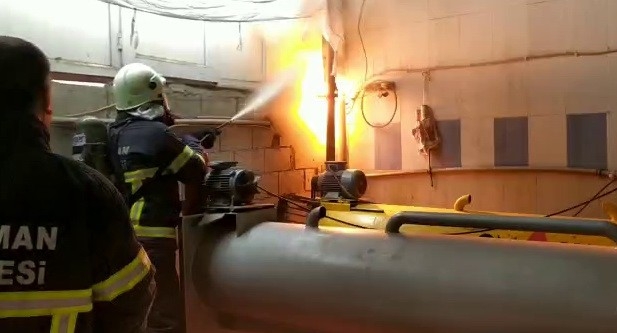 Halı Yıkamada Korkutan Yangın