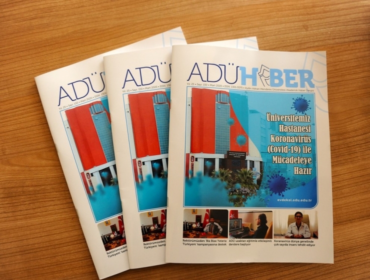 Adü Haber Dergisi’nin Yeni Sayısına Online Hizmet