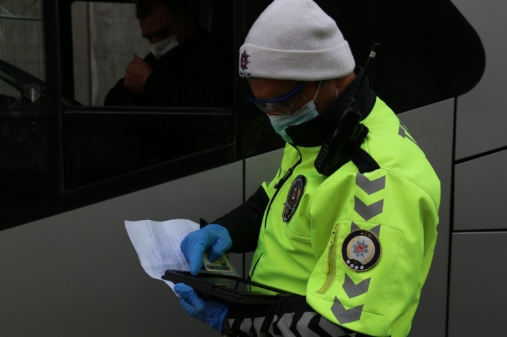 Ağrı’da Seyahat İzin Belgesi Denetimleri Gerçekleştirildi