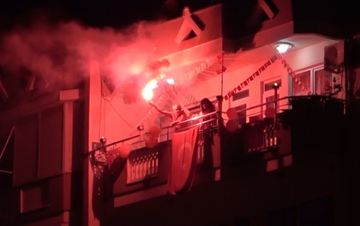 Alanya Tek Yürek Oldu, İstiklal Marşı’nı Okudu