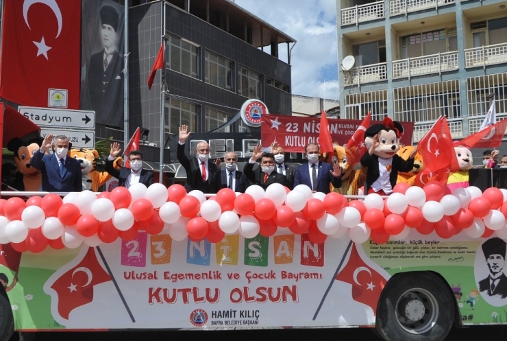 Bafra’da 23 Nisan Coşkusu Bir Başka Oldu