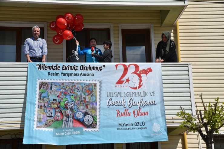 “Ailemizle Evimiz Okulumuz” Resim Yarışması Sonuçlandı