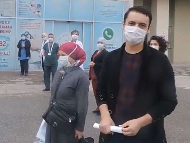 Bolu’da Korona Virüsü Yenen 5 Kişi Taburcu Edildi