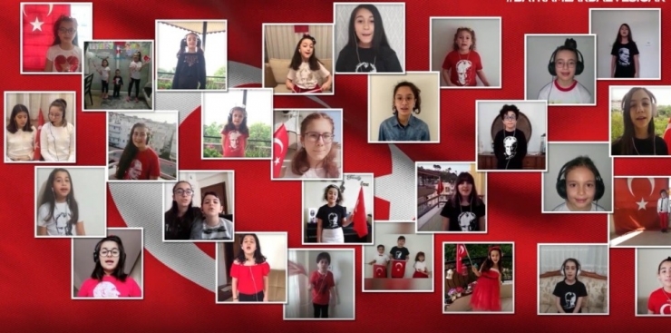 Çocuklardan Evden 23 Nisan Klibi