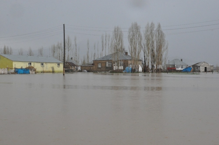 Yüksekova’da Evler Ve İş Yerleri Sular Altında Kaldı