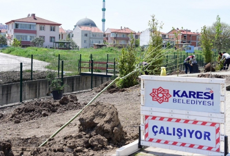 Karesi’den 100. Yıla 100 Fidan Dikimi