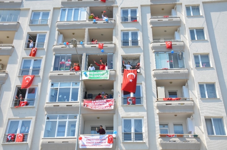 Ordu’da Müzik Sistemiyle Coşkulu 23 Nisan Kutlaması