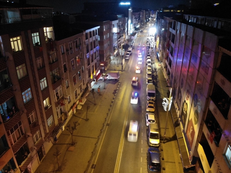 Polis Ekipleri 23 Nisan Kutlaması İçin Kortej Oluşturdu