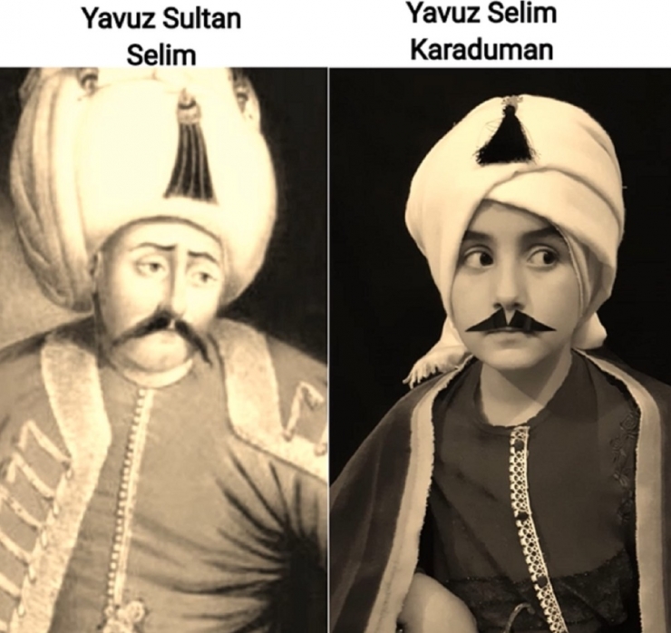 Çocuklar Tarihi Karakterleri Canlandırdı