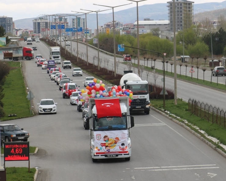 23 Nisan Coşkusu Çocukların Ayağına Götürüldü