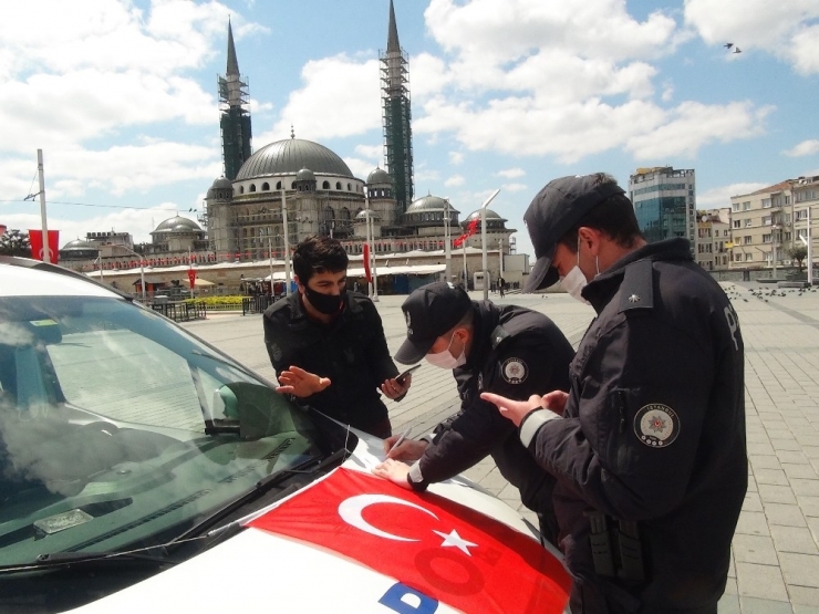 Çalışma Belgesi Olmayan Kuryeye Bin Tl Ceza