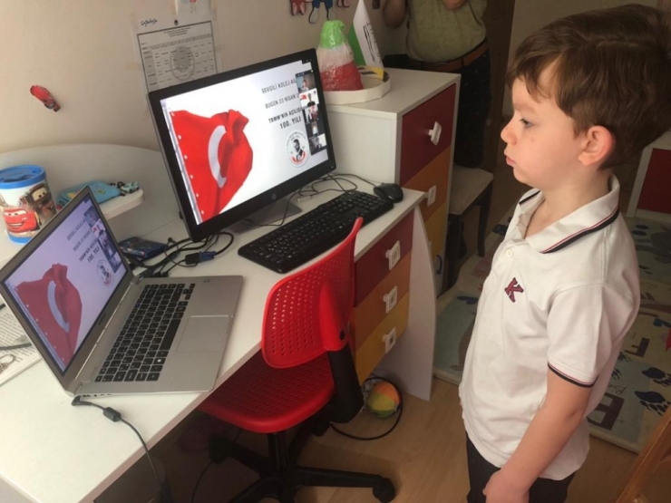 Ted Ankara Koleji Ulusal Egemenliğin 100. Yılını Ekran Başında Kutladı