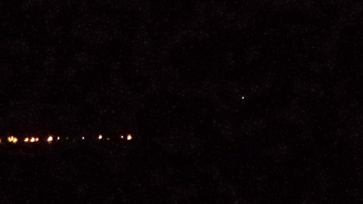 Tekirdağ’da Havada Şaşırtan Cisim