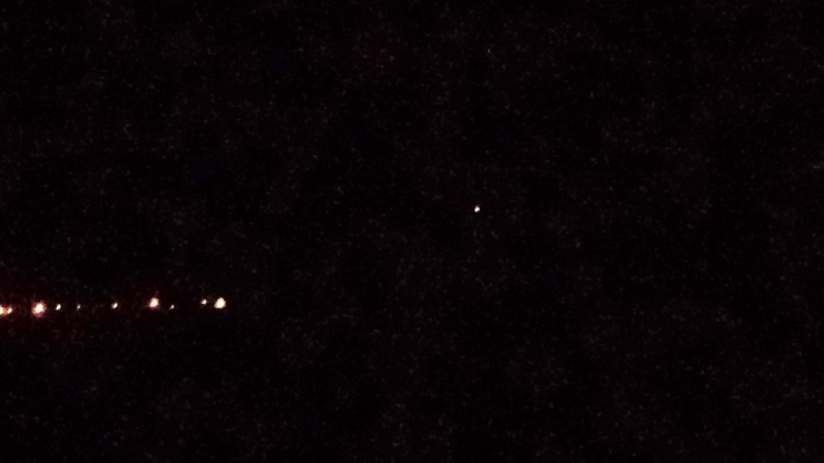 Tekirdağ’da Havada Şaşırtan Cisim