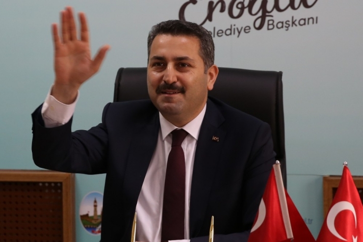 Başkan Eroğlu’dan Online Kutlama