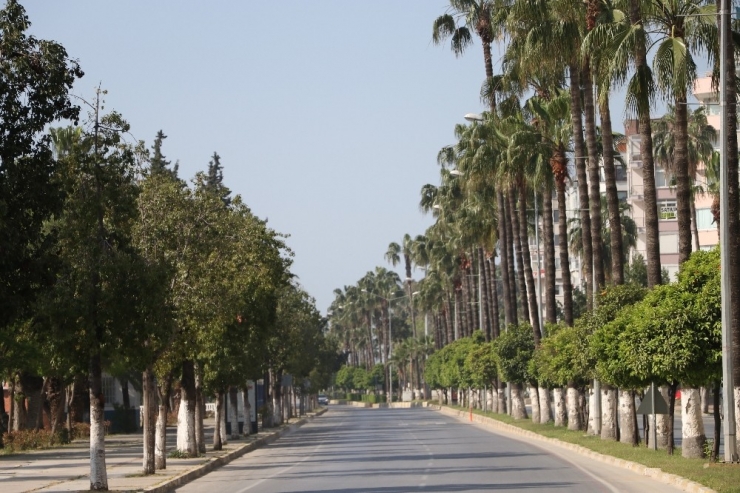 4 Günlük Yasağının İlk Günü Mersin’de Sessizlik Hakim