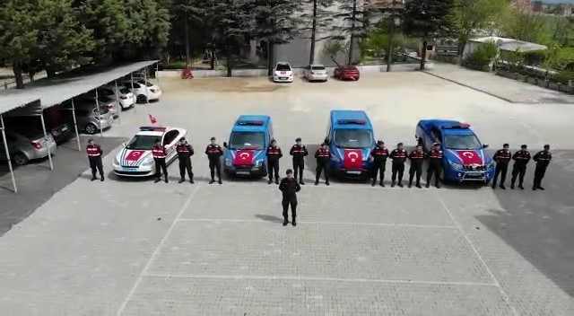 Uşak Jandarmasından 23 Nisan Klibi