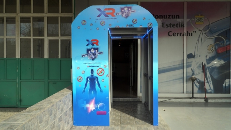 Zonguldaklı Genç Girişimci Nano Teknolojik Dezenfeksiyon Tüneli Üretmeye Başladı