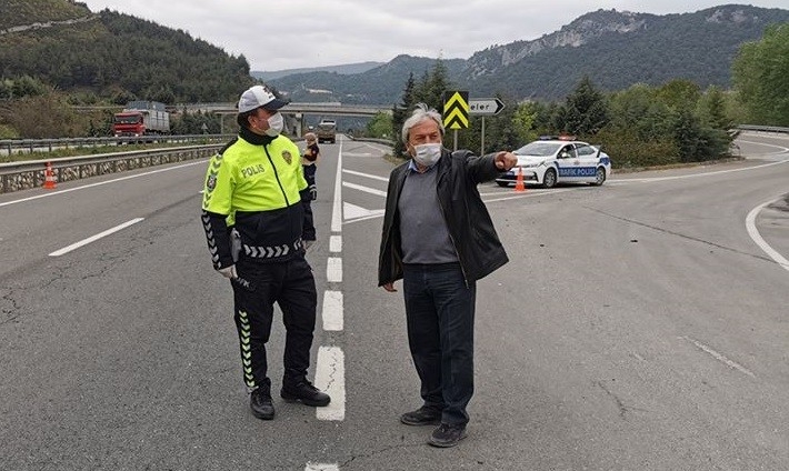 Başkan Şahin’den Kontrol Noktasından Polis Ve Sağlıkçılara Ziyaret