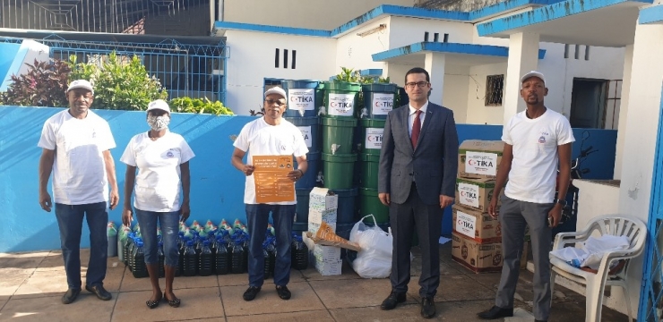 Tika’dan Covid-19 İle Mücadele Eden Mozambik’e Destek