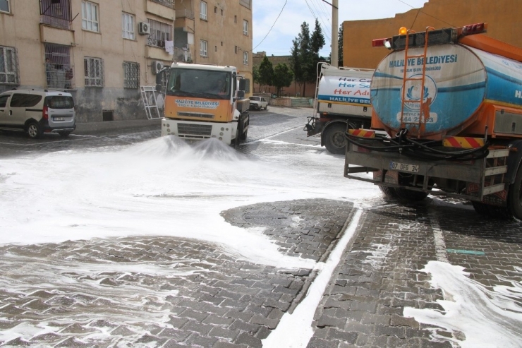 Haliliye’de Salgınla Mücadele Sürüyor