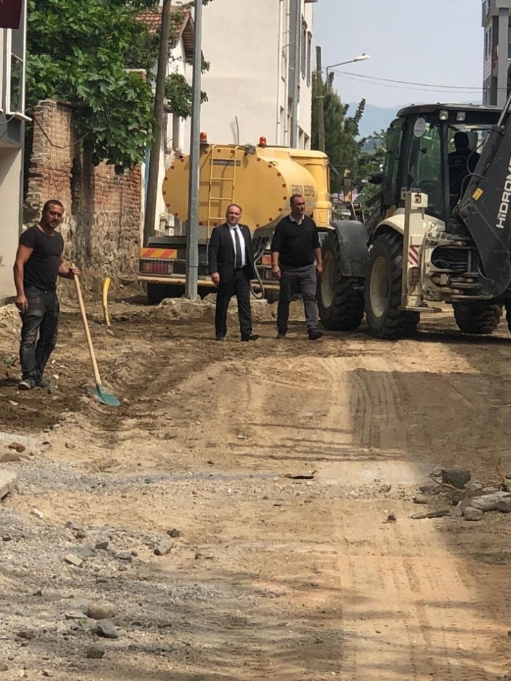 Germencik’te Üst Yapı Çalışmaları Devam Ediyor