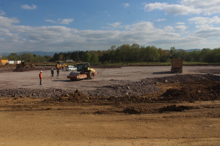Kocaeli’de Yapılan Sahra Hastanesinde Çalışmalar Tüm Hızıyla Devam Ediyor