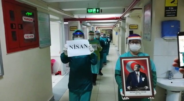 Adana’da İtfaiye Ve Sağlıkçılardan 23 Kutlaması